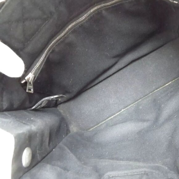 226209BR (L2) Hermes Tote Bag Fourre Tout PM Black Canvas - Picture 10 of 12